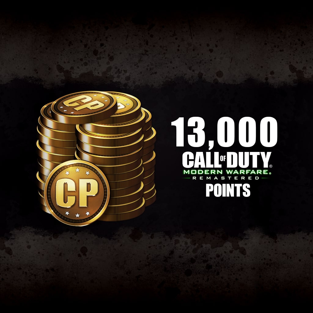 13,000 Call of Duty®: Modern Warfare® Remastered Points
