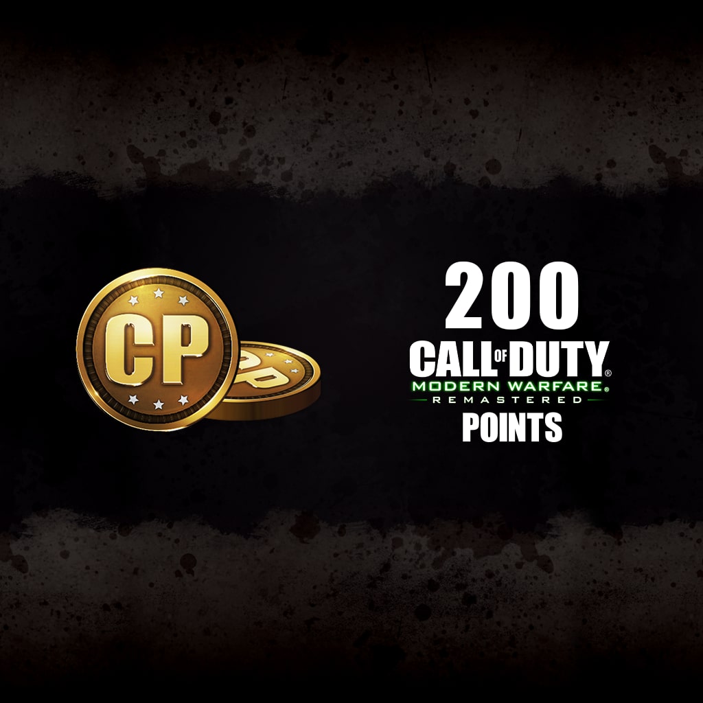 200 Call of Duty®: Modern Warfare® Remastered Points
