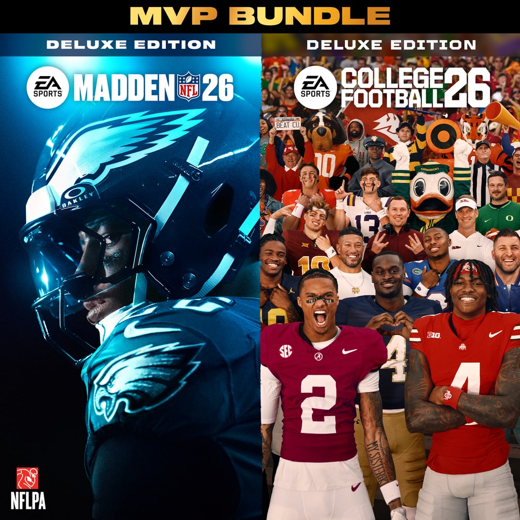 EA SPORTS™ MVP Bundle (Madden NFL 26 Deluxe Edition & College Football 26 Deluxe Edition)
